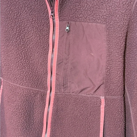 HERSCHEL Fleece Jacket Sherpa size medium - Picture 6 of 8